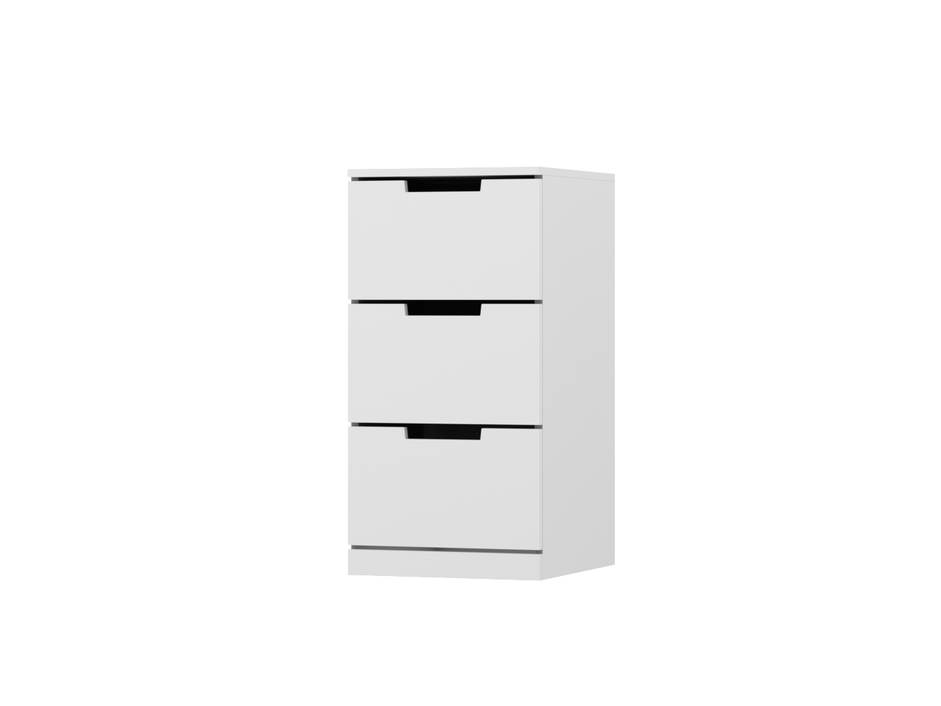 Изображение товара Комод Нордли 26 white ИКЕА (IKEA), 40x45x76 см на сайте adeta.ru