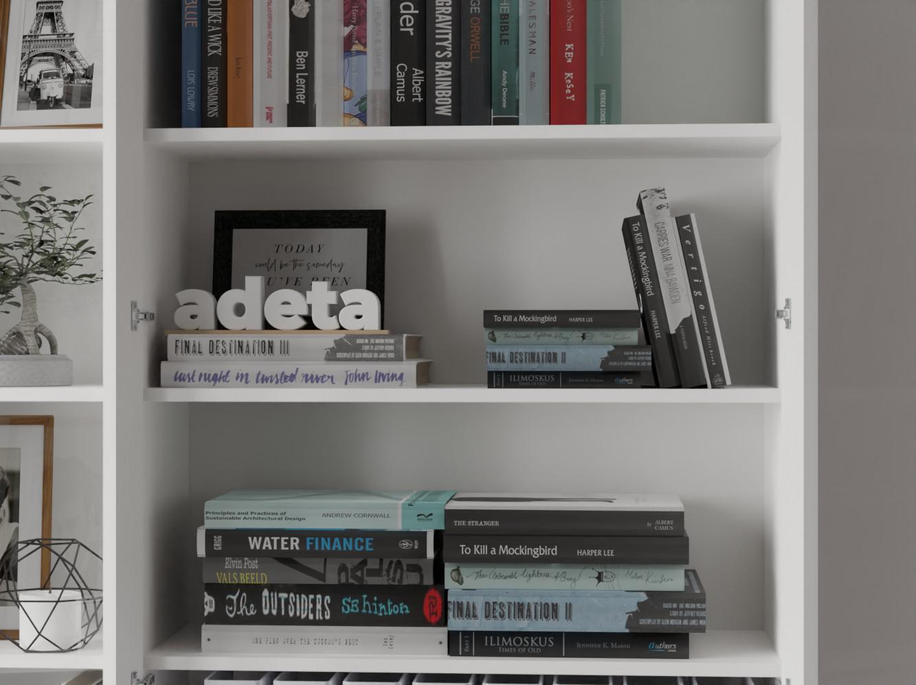 Книжный шкаф Билли 396 white ИКЕА (IKEA) изображение товара