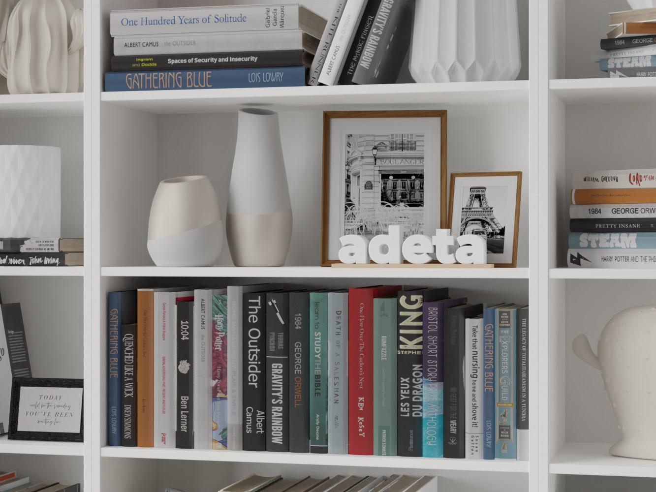 Книжный шкаф Билли 422 white ИКЕА (IKEA) изображение товара