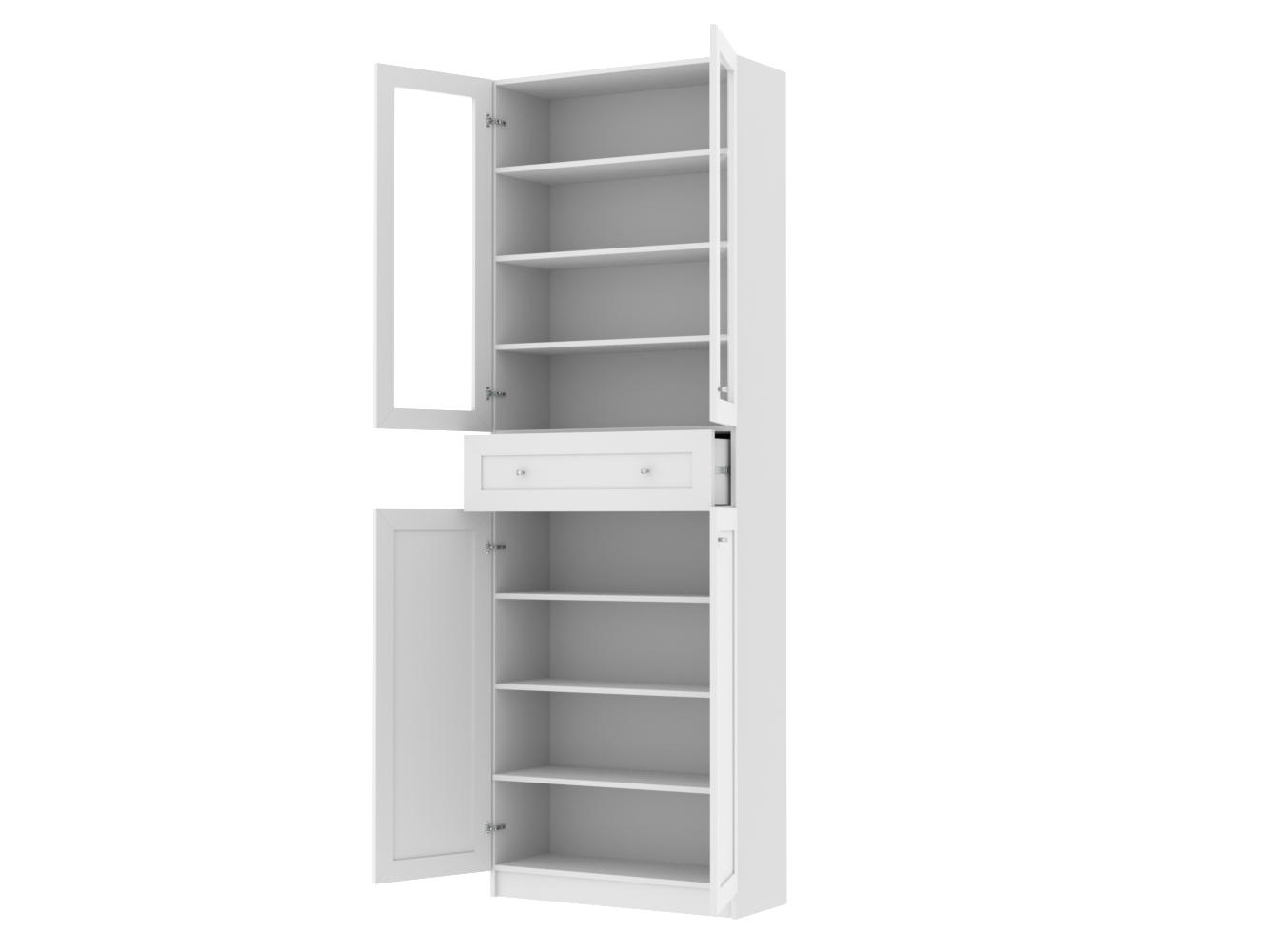 Книжный шкаф Билли 314 white ИКЕА (IKEA) изображение товара