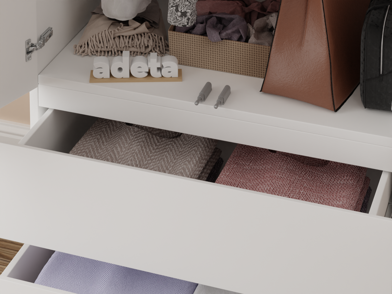 Изображение товара Распашной шкаф Мальм 313 white ИКЕА (IKEA), 80x50x180 см на сайте adeta.ru