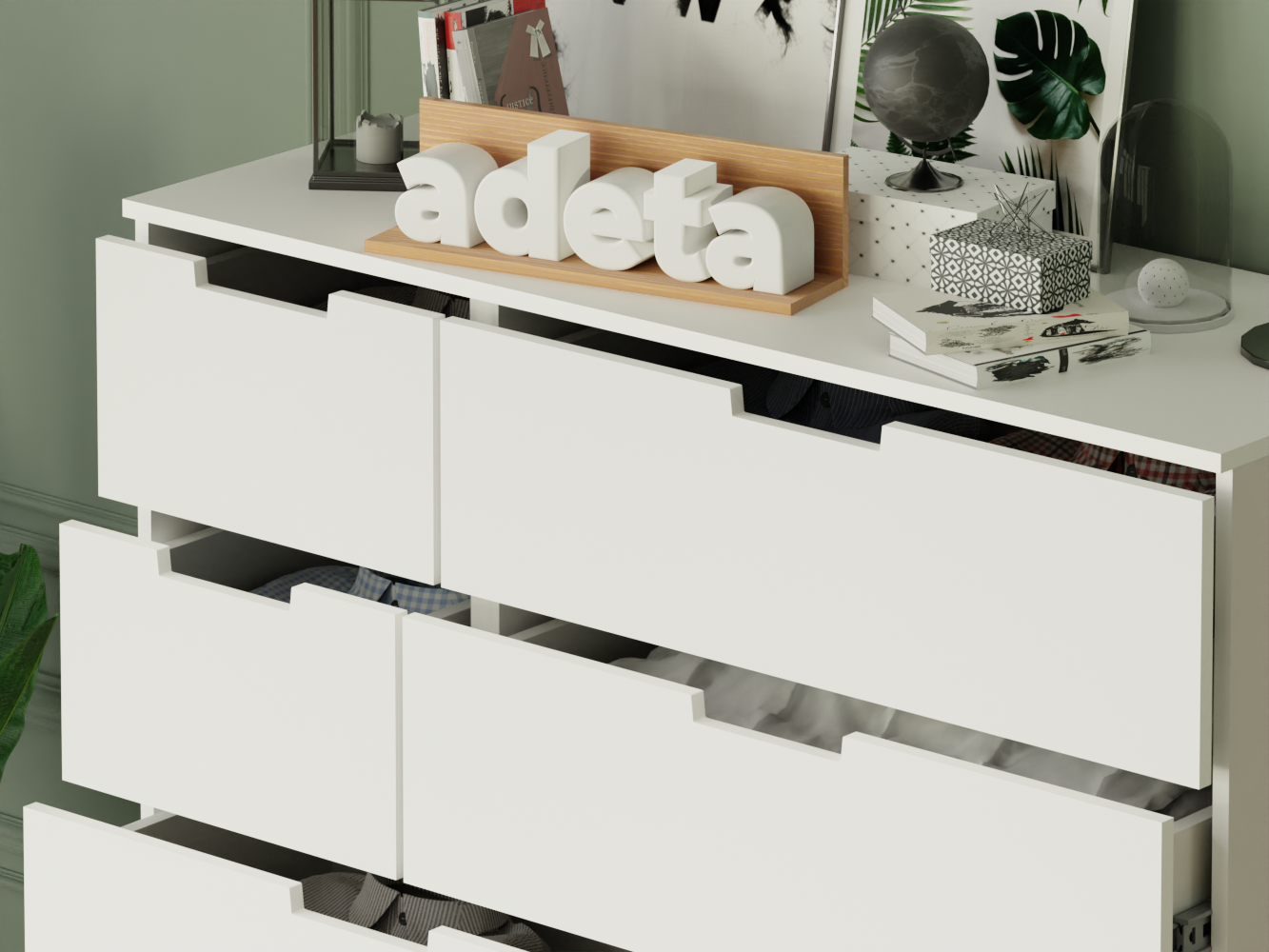 Комод Нордли 32 white ИКЕА (IKEA) изображение товара