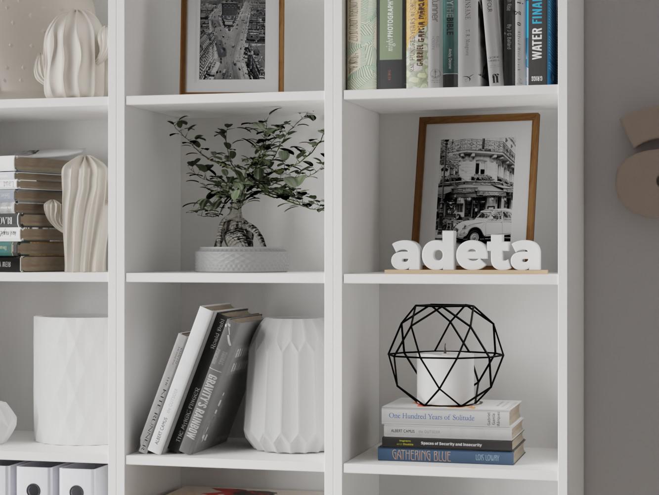 Изображение товара Стеллаж Билли 119 white ИКЕА (IKEA), 120x28x237 см на сайте adeta.ru