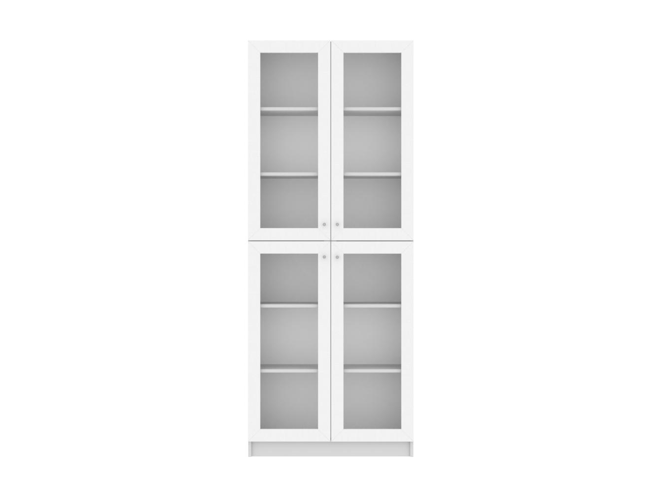 Изображение товара Книжный шкаф Билли 19 white ИКЕА (IKEA), 80x30x202 см на сайте adeta.ru