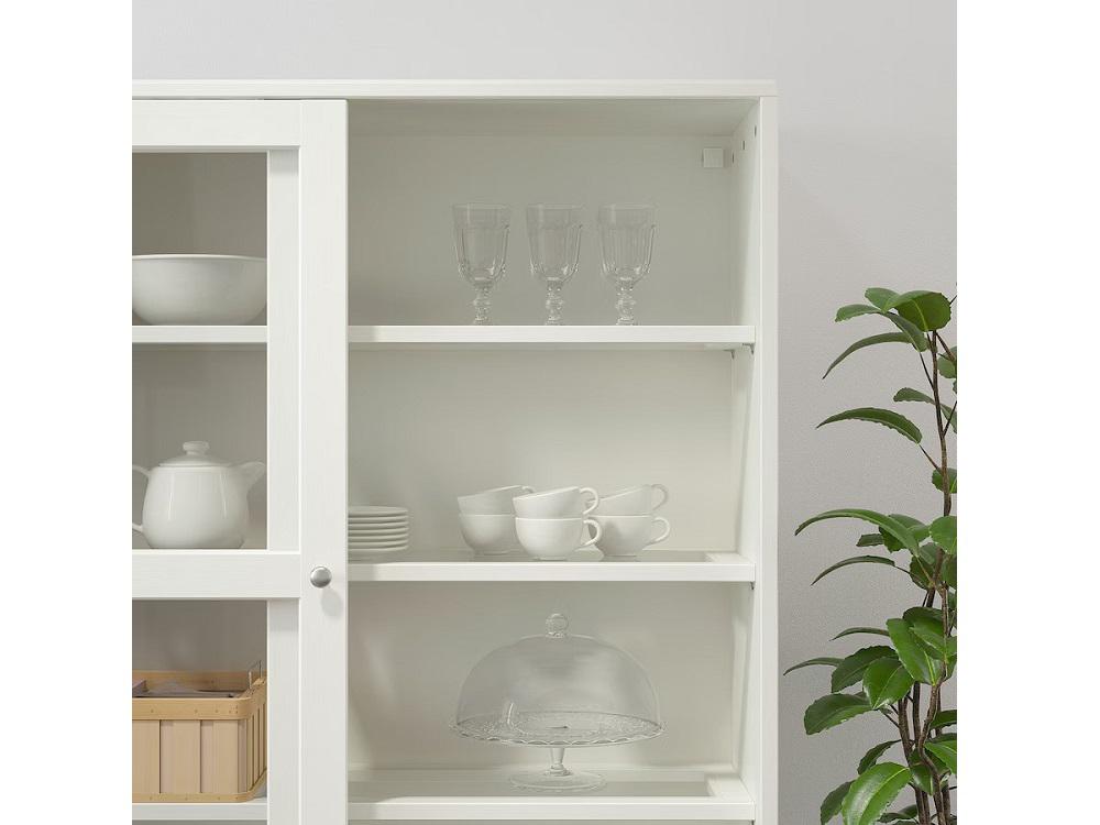 Изображение товара Книжный шкаф Хавста 15 white ИКЕА (IKEA), 243x47x212 см на сайте adeta.ru