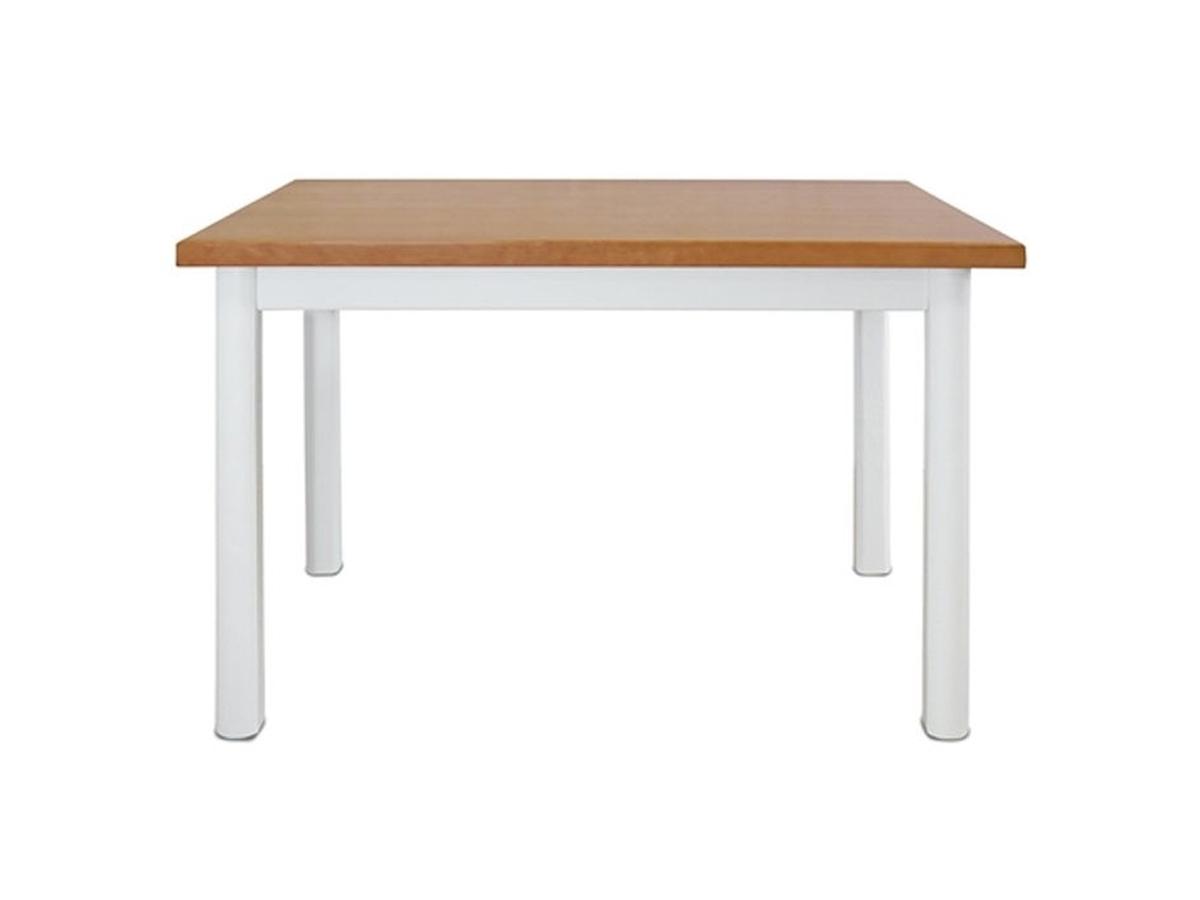 Кухонный стол Декстер белый+бук изображение товара