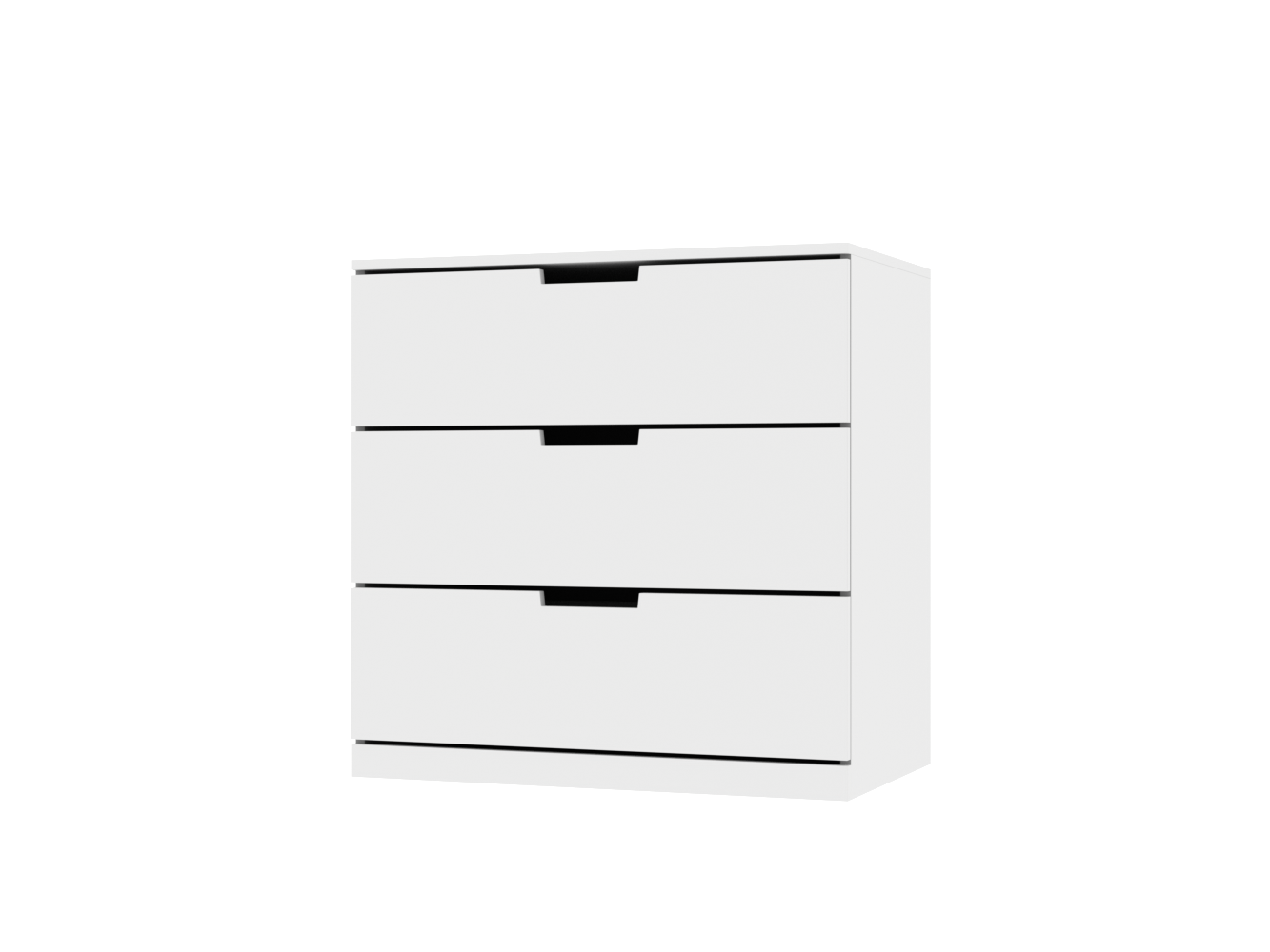 Изображение товара Комод Нордли 21 white ИКЕА (IKEA), 80x45x76 см на сайте adeta.ru