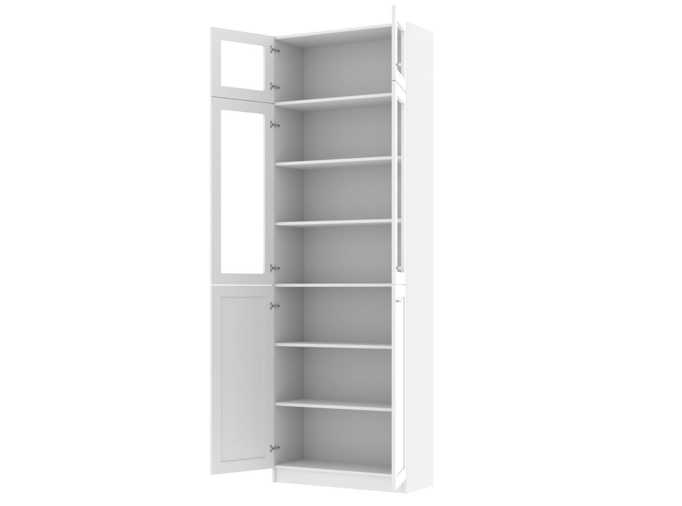 Изображение товара Книжный шкаф Билли 36 white ИКЕА (IKEA), 80x30x237 см на сайте adeta.ru