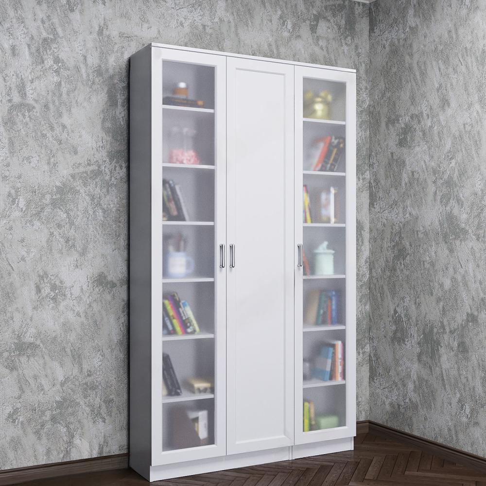 Книжный шкаф Мелвил white 3 изображение товара