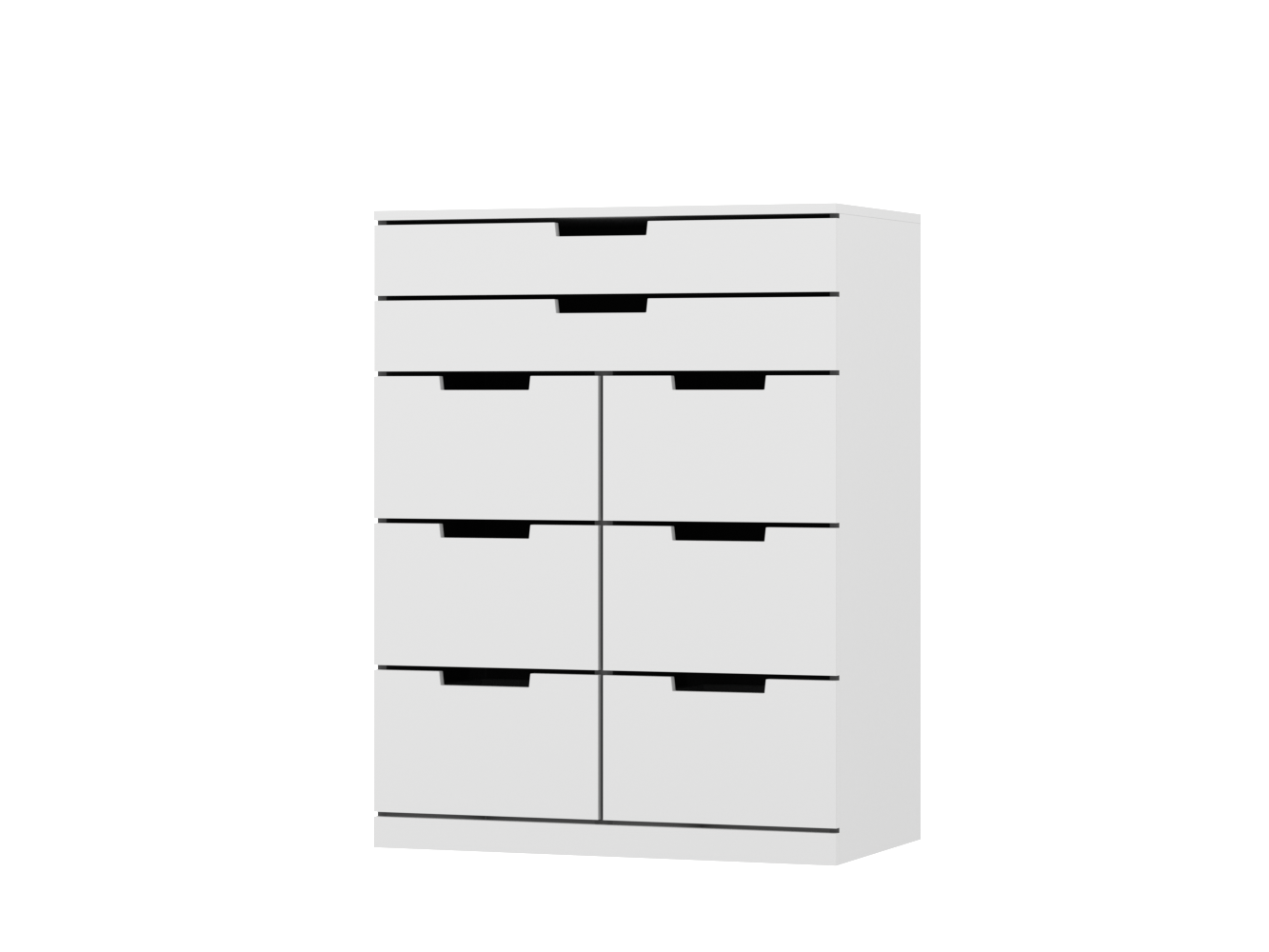 Комод Нордли 31 white ИКЕА (IKEA) изображение товара