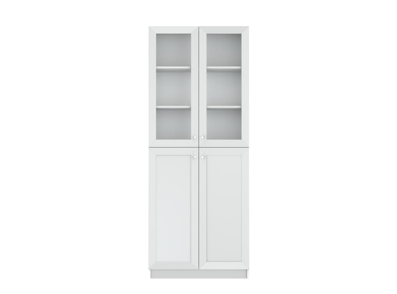 Изображение товара Книжный шкаф Билли 18 white ИКЕА (IKEA), 80x30x202 см на сайте adeta.ru