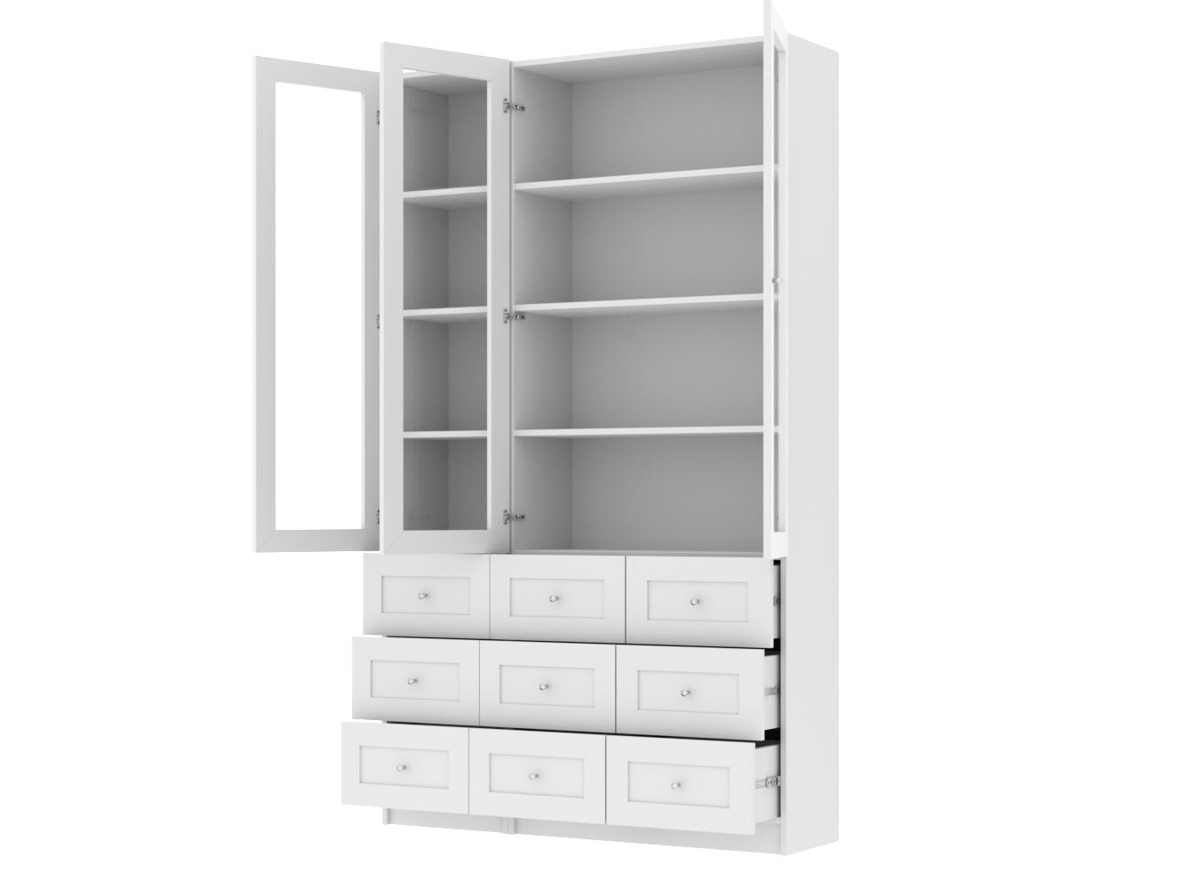 Изображение товара Книжный шкаф Билли 326 white ИКЕА (IKEA), 120x30x202 см на сайте adeta.ru