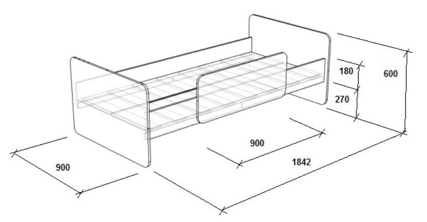 Детская двухъярусная кровать ikea