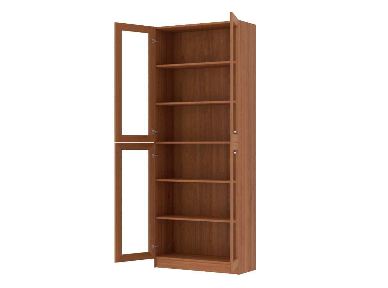 Изображение товара Книжный шкаф Билли 335 walnut guarneri ИКЕА (IKEA), 80x30x202 см на сайте adeta.ru