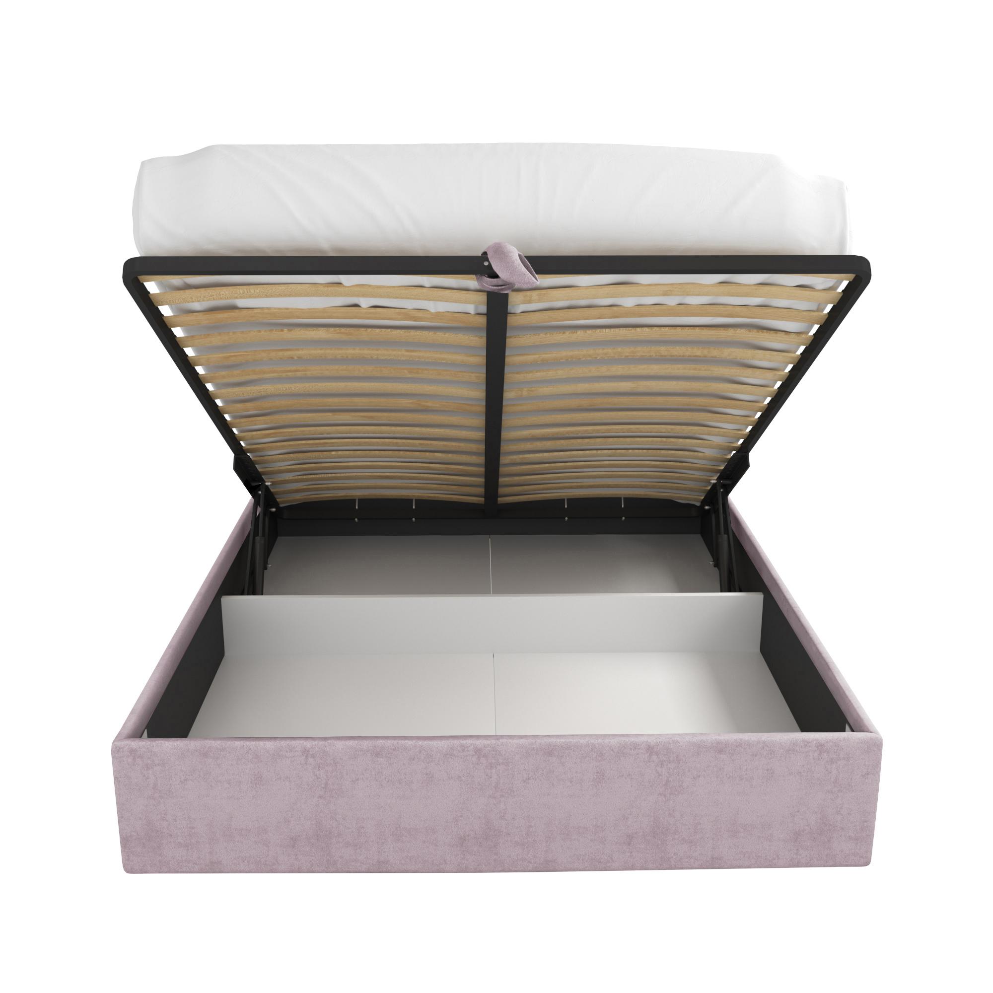 Кровать Римини розовая 160х200 изображение товара