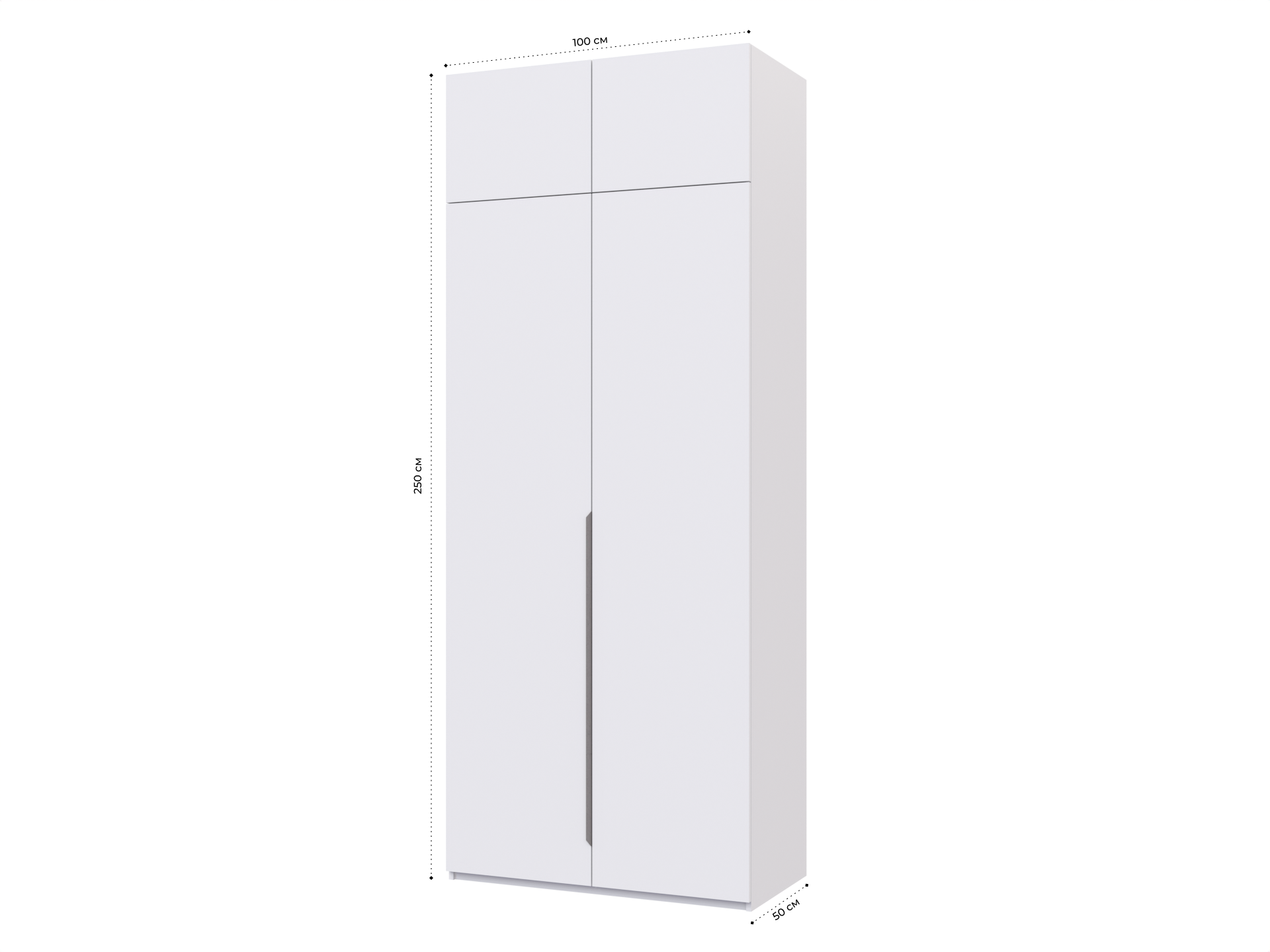 Распашной шкаф Пакс Альхейм 22 white (silver) ИКЕА (IKEA) изображение товара