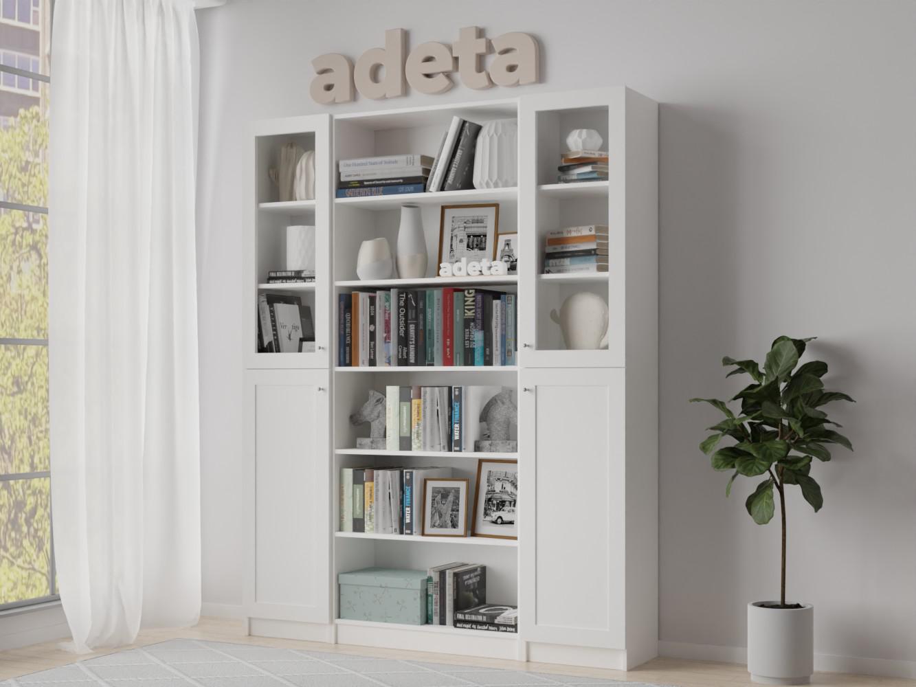 Книжный шкаф Билли 421 white ИКЕА (IKEA) изображение товара