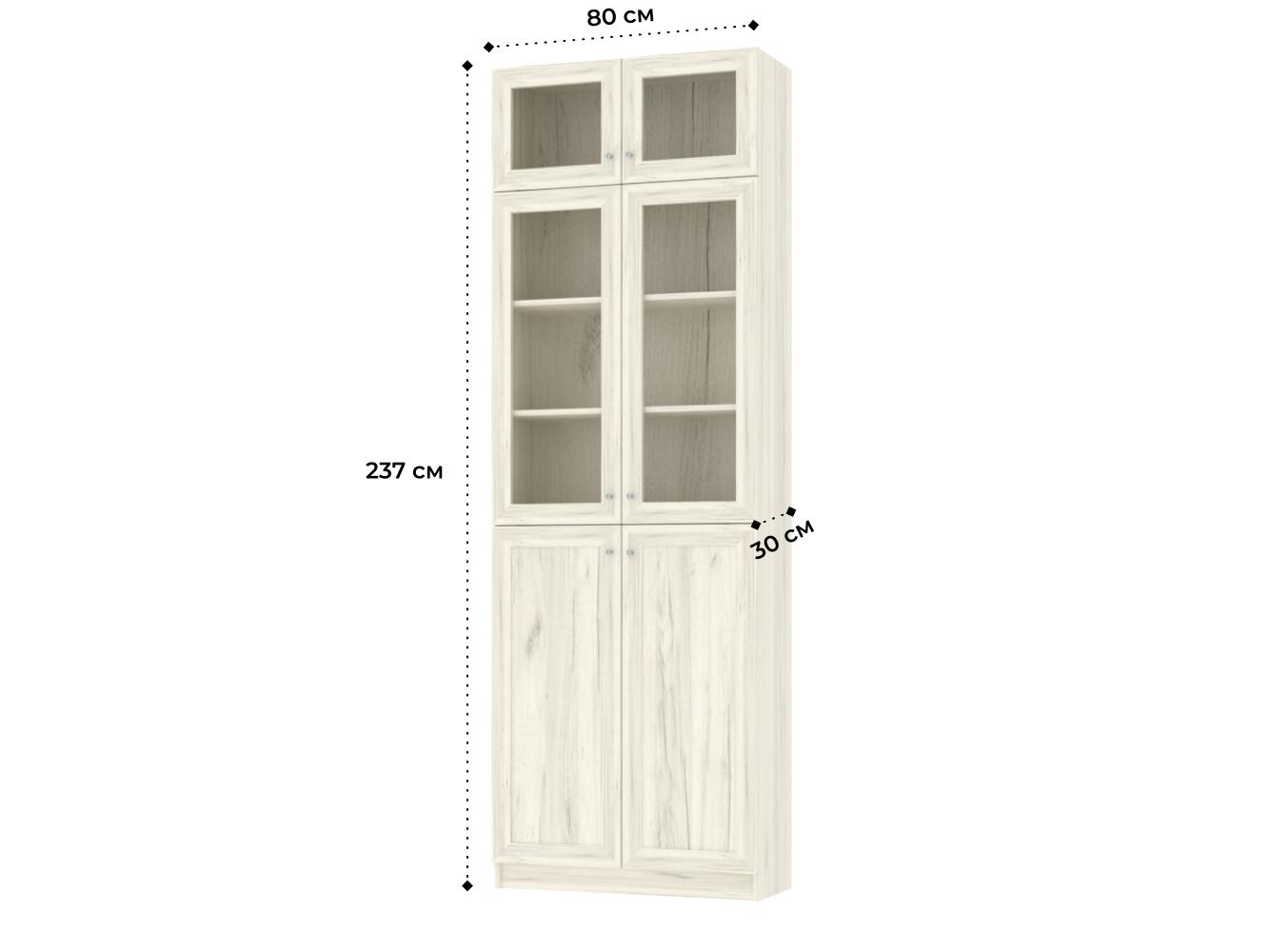 Книжный шкаф Билли 352 oak white craft ИКЕА (IKEA) изображение товара