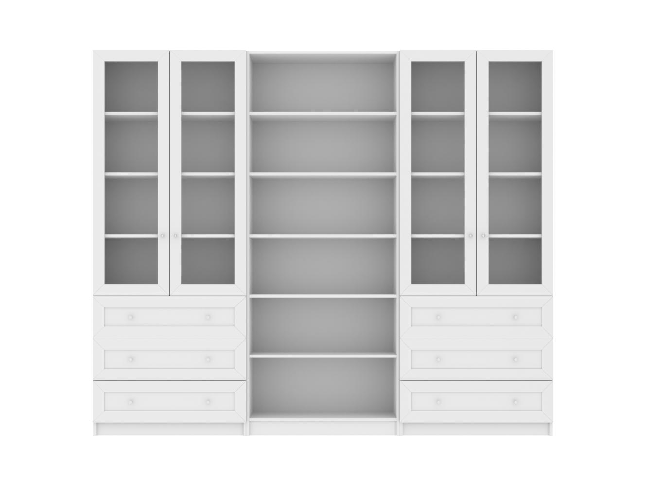 Изображение товара Книжный шкаф Билли 369 white ИКЕА (IKEA), 240x30x202 см на сайте adeta.ru