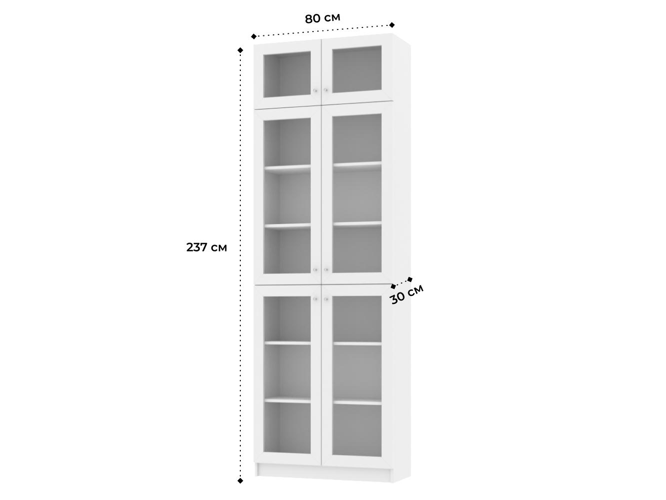 Книжный шкаф Билли 383 white ИКЕА (IKEA) изображение товара