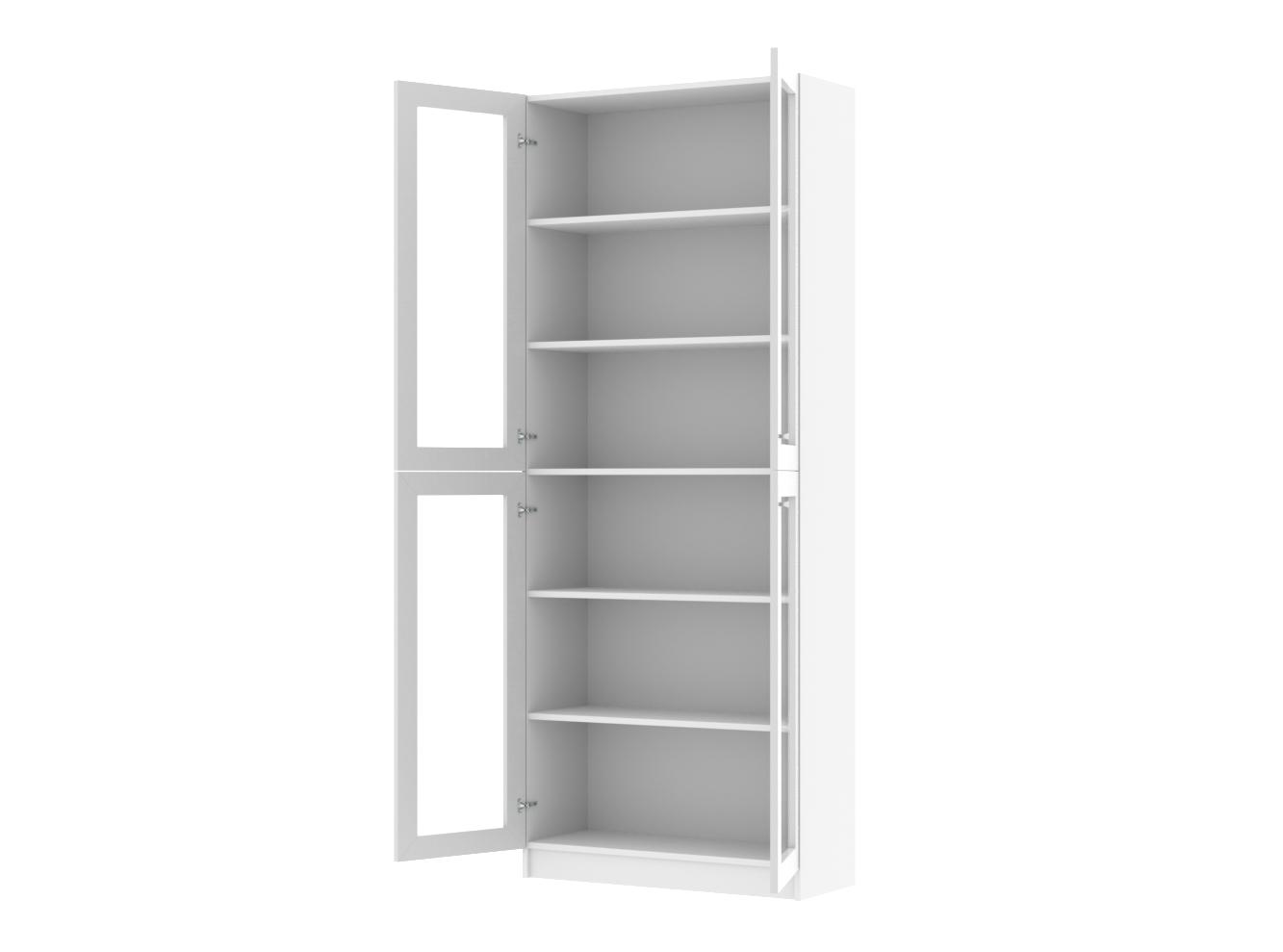 Изображение товара Книжный шкаф Билли 335 white ИКЕА (IKEA), 80x30x202 см на сайте adeta.ru