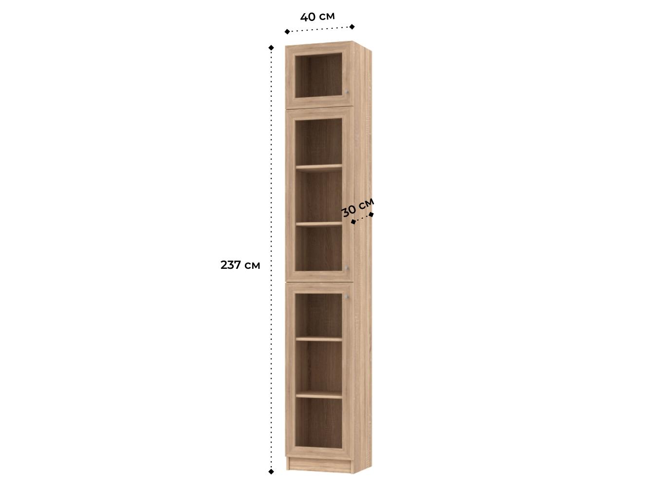 Изображение товара Книжный шкаф Билли 381 beige ИКЕА (IKEA), 40x30x237 см на сайте adeta.ru