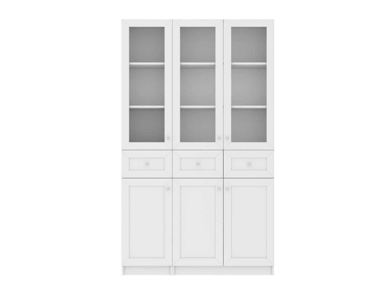 Изображение товара Книжный шкаф Билли 324 white ИКЕА (IKEA), 120x30x202 см на сайте adeta.ru
