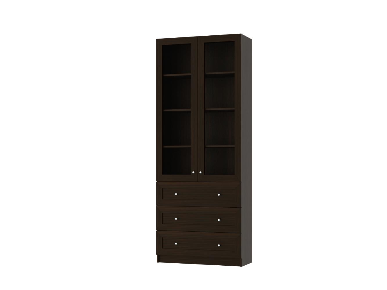 Изображение товара Книжный шкаф Билли 355 brown ИКЕА (IKEA), 80x30x202 см на сайте adeta.ru