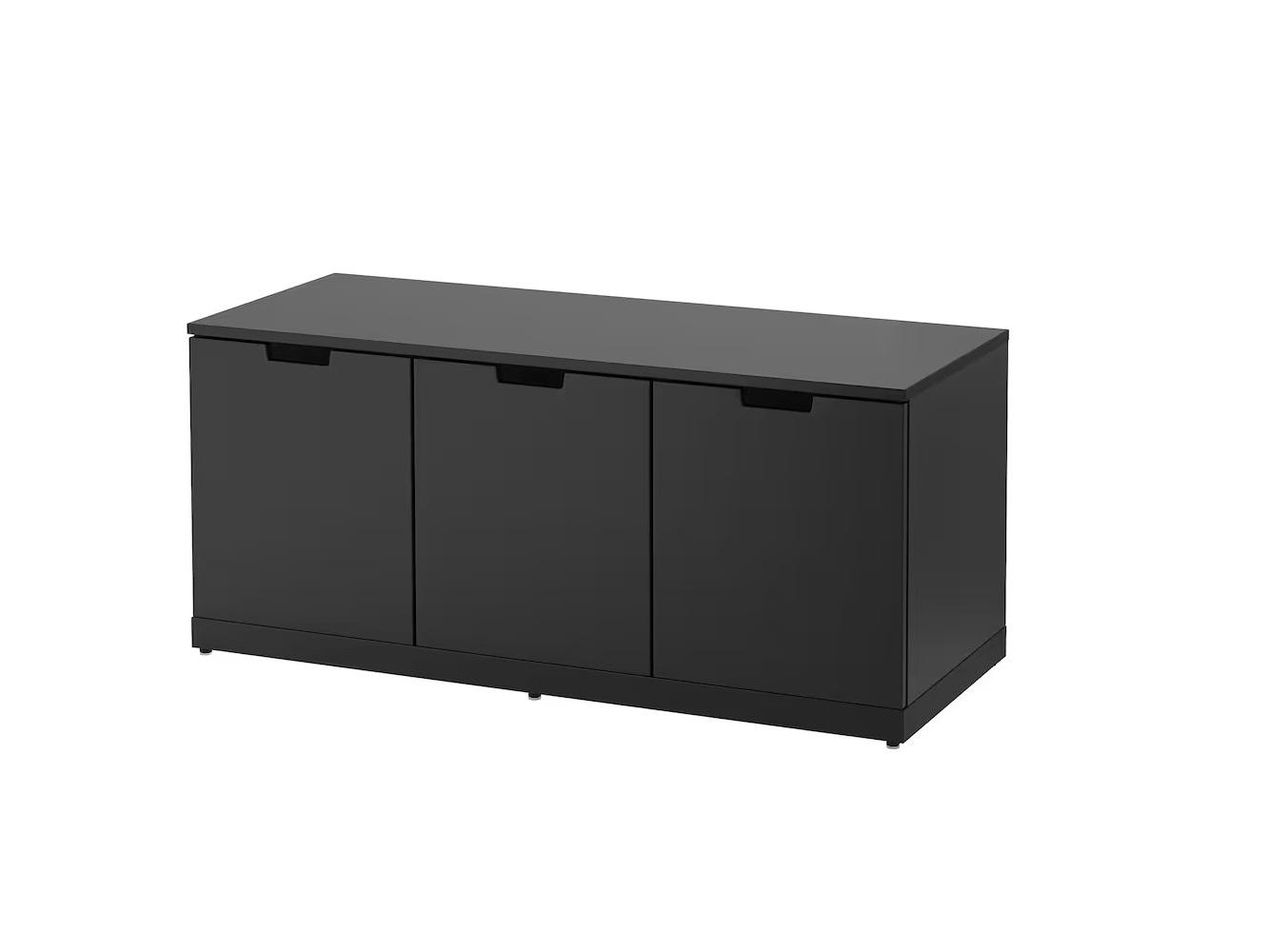 Комод Нордли 45 black ИКЕА (IKEA) изображение товара