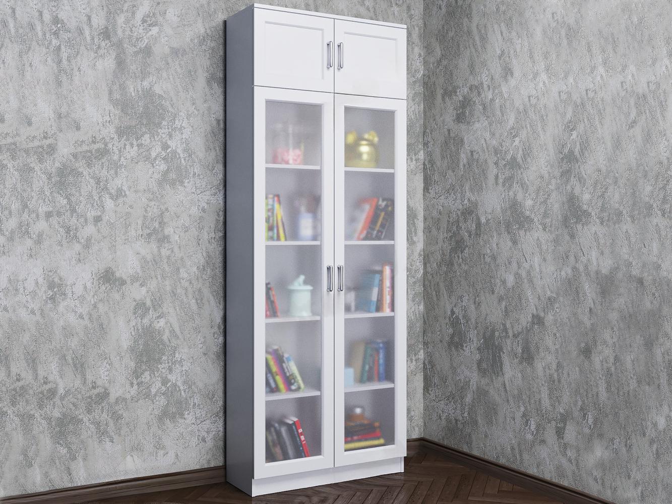 Книжный шкаф Мелвил white 1 изображение товара