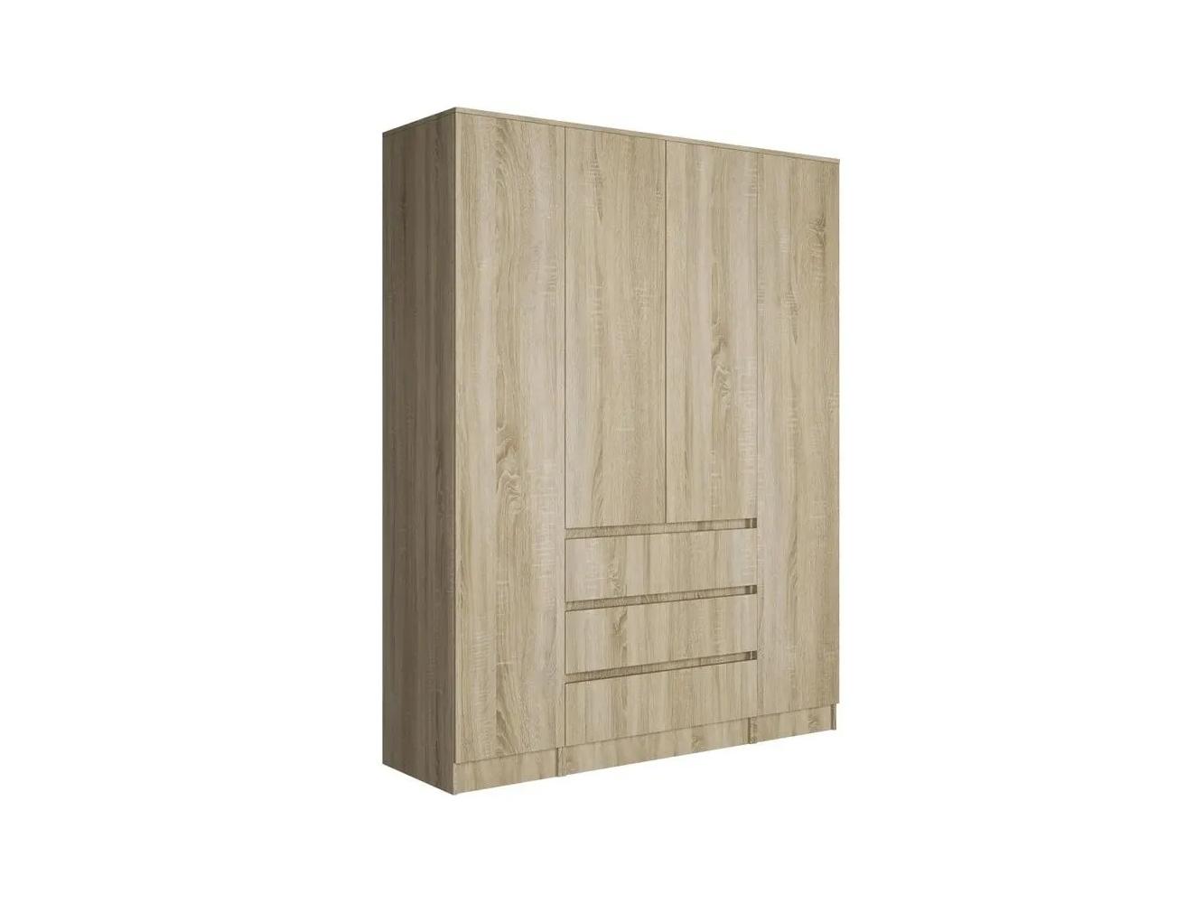 Распашной шкаф Мальм 315 oak ИКЕА (IKEA) изображение товара