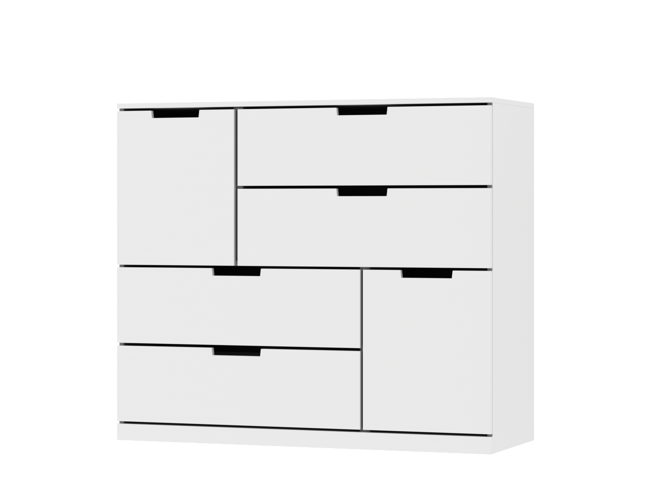  Комод Нордли 34 white ИКЕА (IKEA) изображение товара