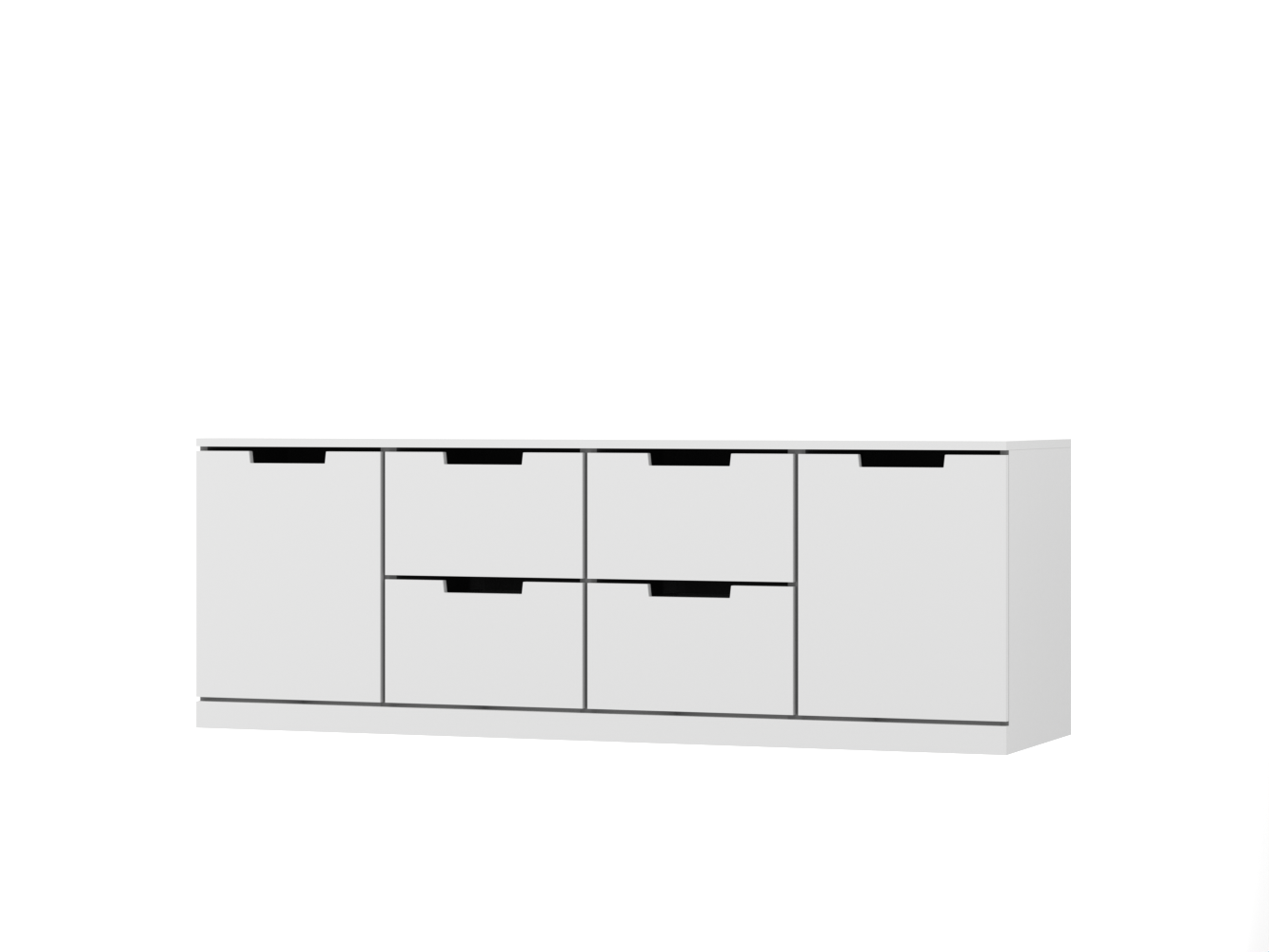  Комод Нордли 36 white ИКЕА (IKEA) изображение товара