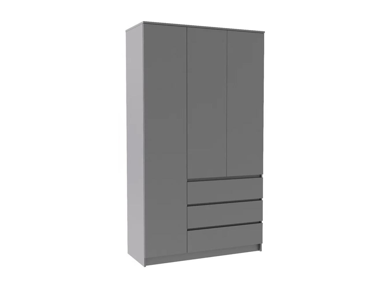 Распашной шкаф Мальм 314 grey ИКЕА (IKEA) изображение товара