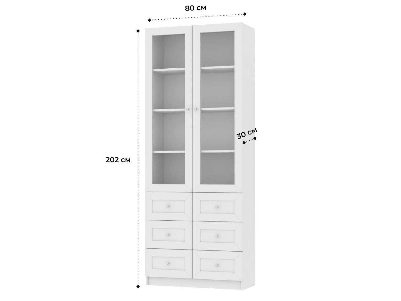 Книжный шкаф Билли 317 white ИКЕА (IKEA) изображение товара