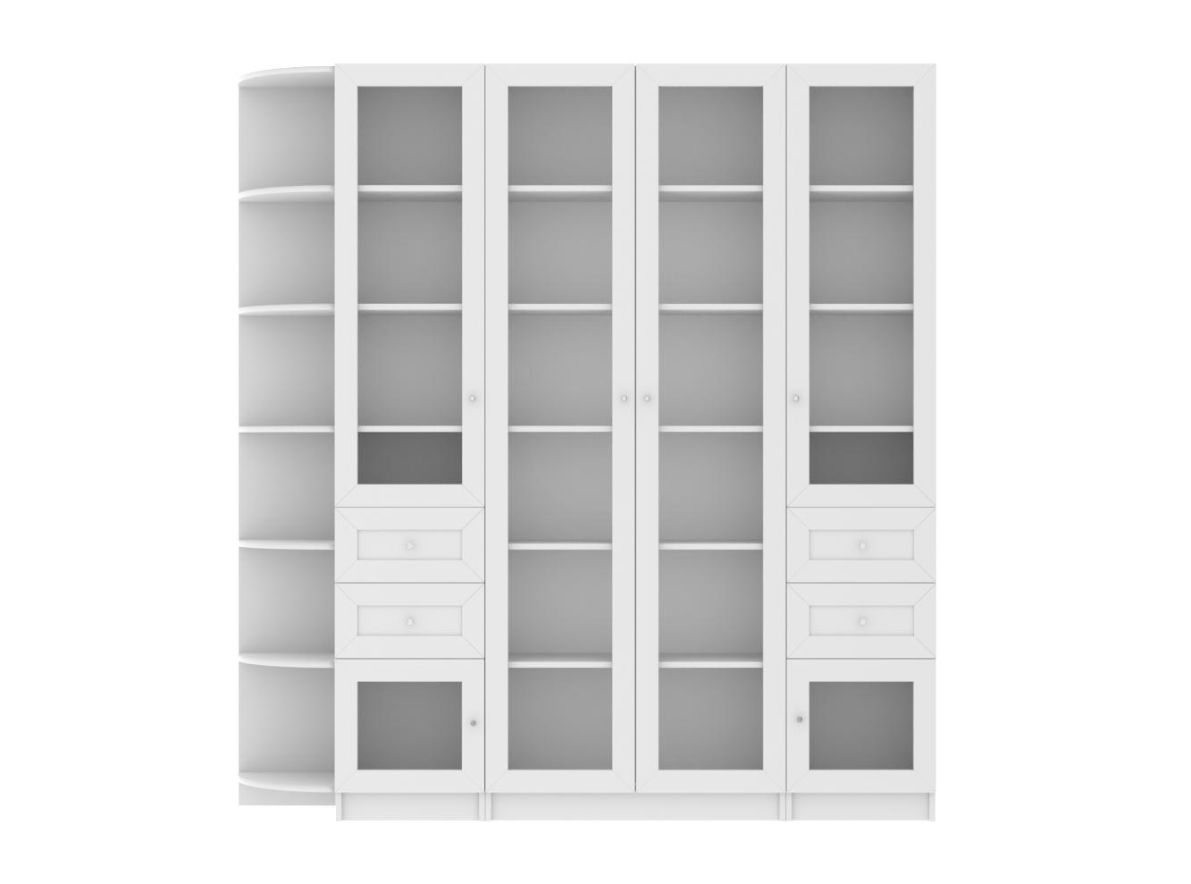 Изображение товара Книжный шкаф Билли 366 white ИКЕА (IKEA), 190x30x202 см на сайте adeta.ru