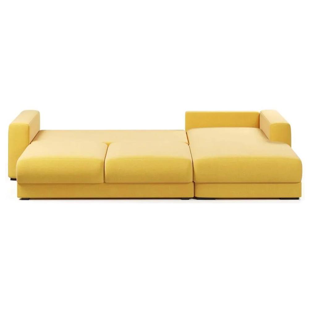 Изображение товара Угловой диван Фриман yellow, 285x185x90 см на сайте adeta.ru