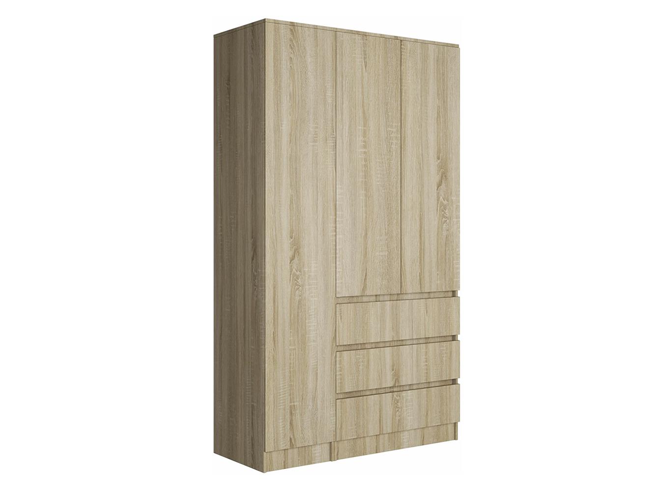 Изображение товара Распашной шкаф Мальм 314 oak ИКЕА (IKEA), 120x50x200 см на сайте adeta.ru