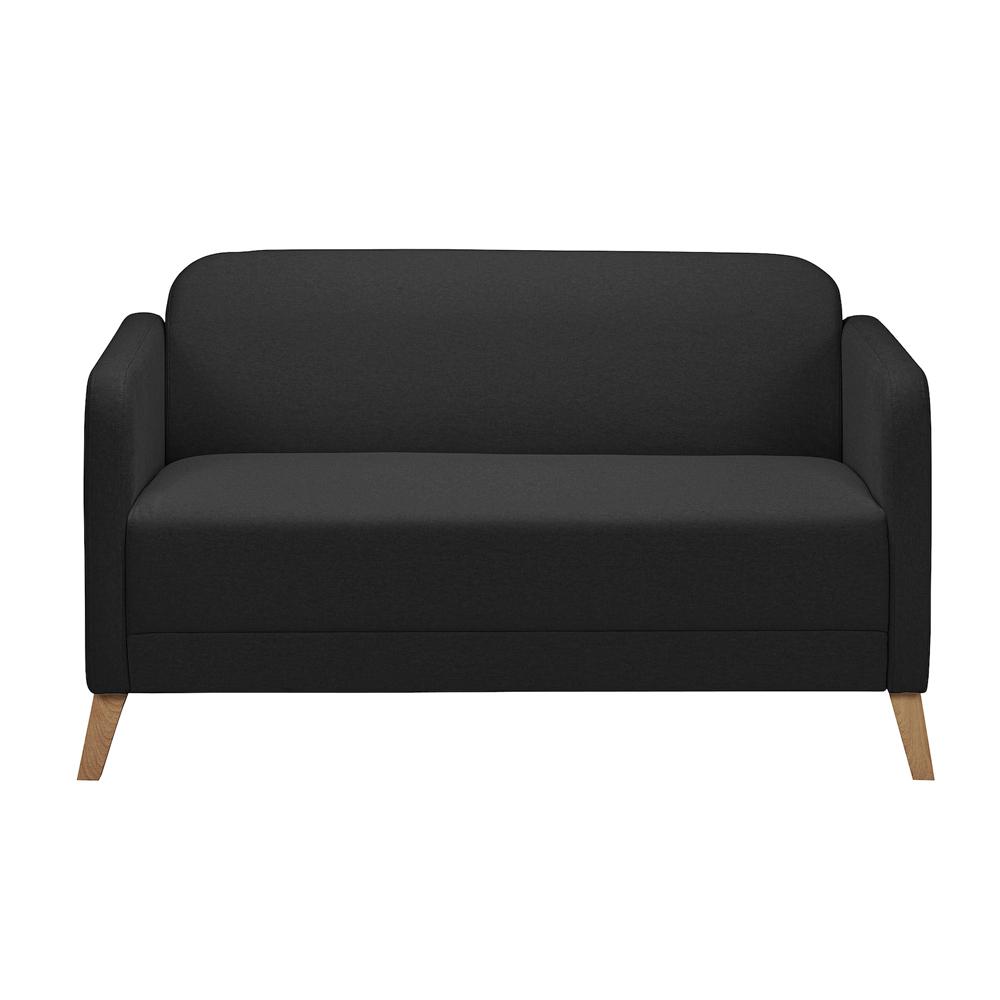  Прямой диван Линанс black ИКЕА (IKEA)  изображение товара