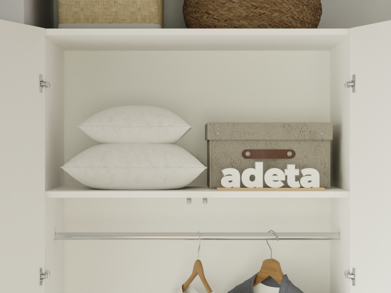 Распашной шкаф Пакс Форсанд 17 white ИКЕА (IKEA) изображение товара