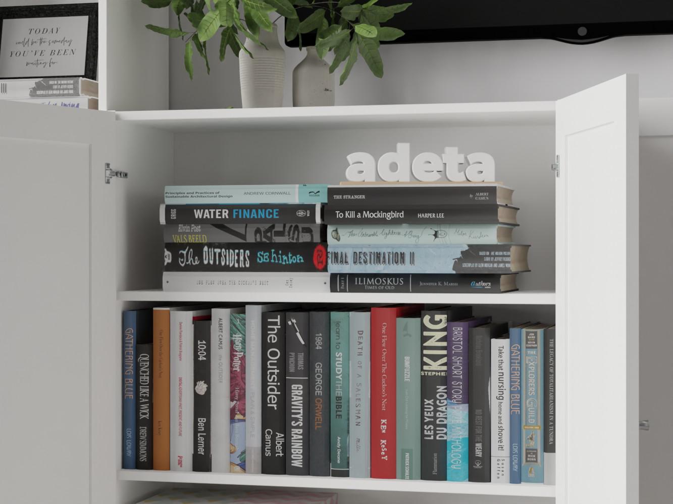 Книжный шкаф Билли 391 white ИКЕА (IKEA) изображение товара