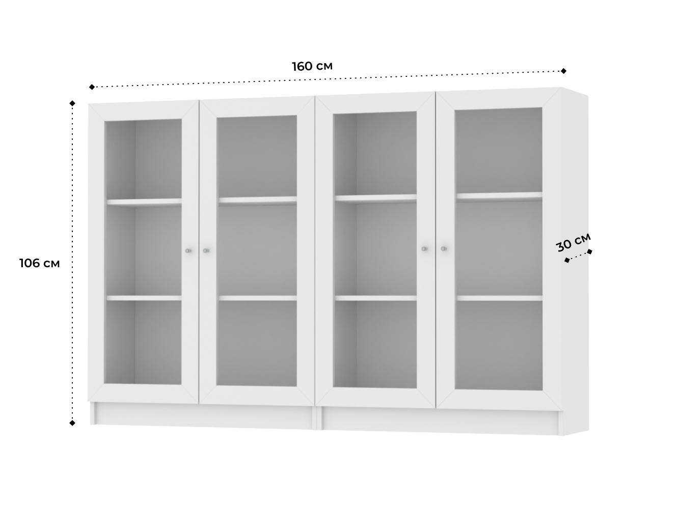 Книжный шкаф Билли 328 white ИКЕА (IKEA) изображение товара
