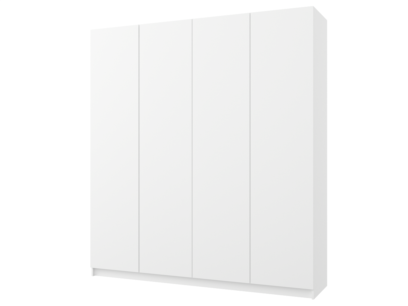 Распашной шкаф Пакс Фардал 132 white ИКЕА (IKEA) изображение товара