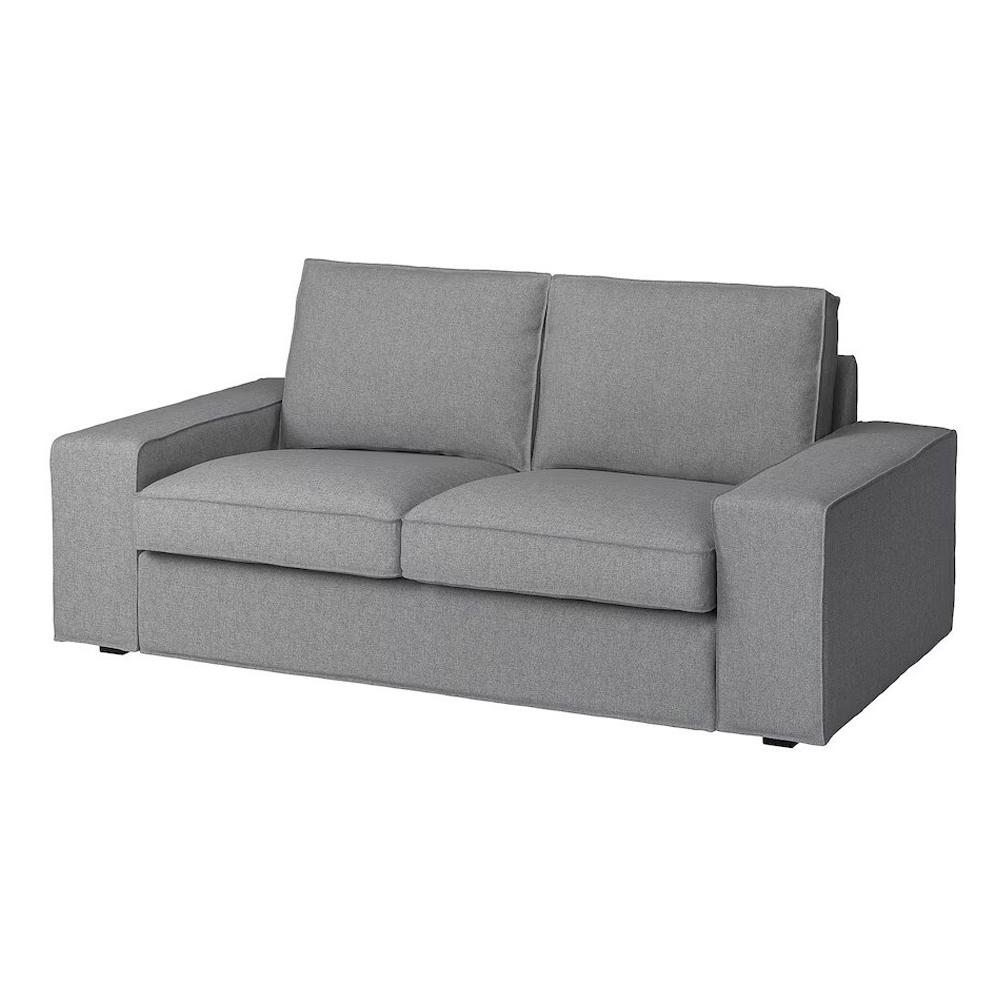Прямой диван Кивик gray ИКЕА (IKEA) изображение товара