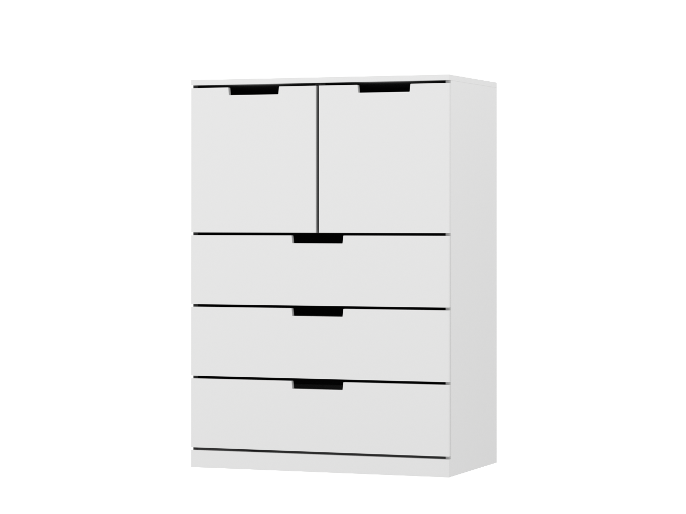 Изображение товара Комод Нордли 40 white ИКЕА (IKEA), 80x45x100 см на сайте adeta.ru