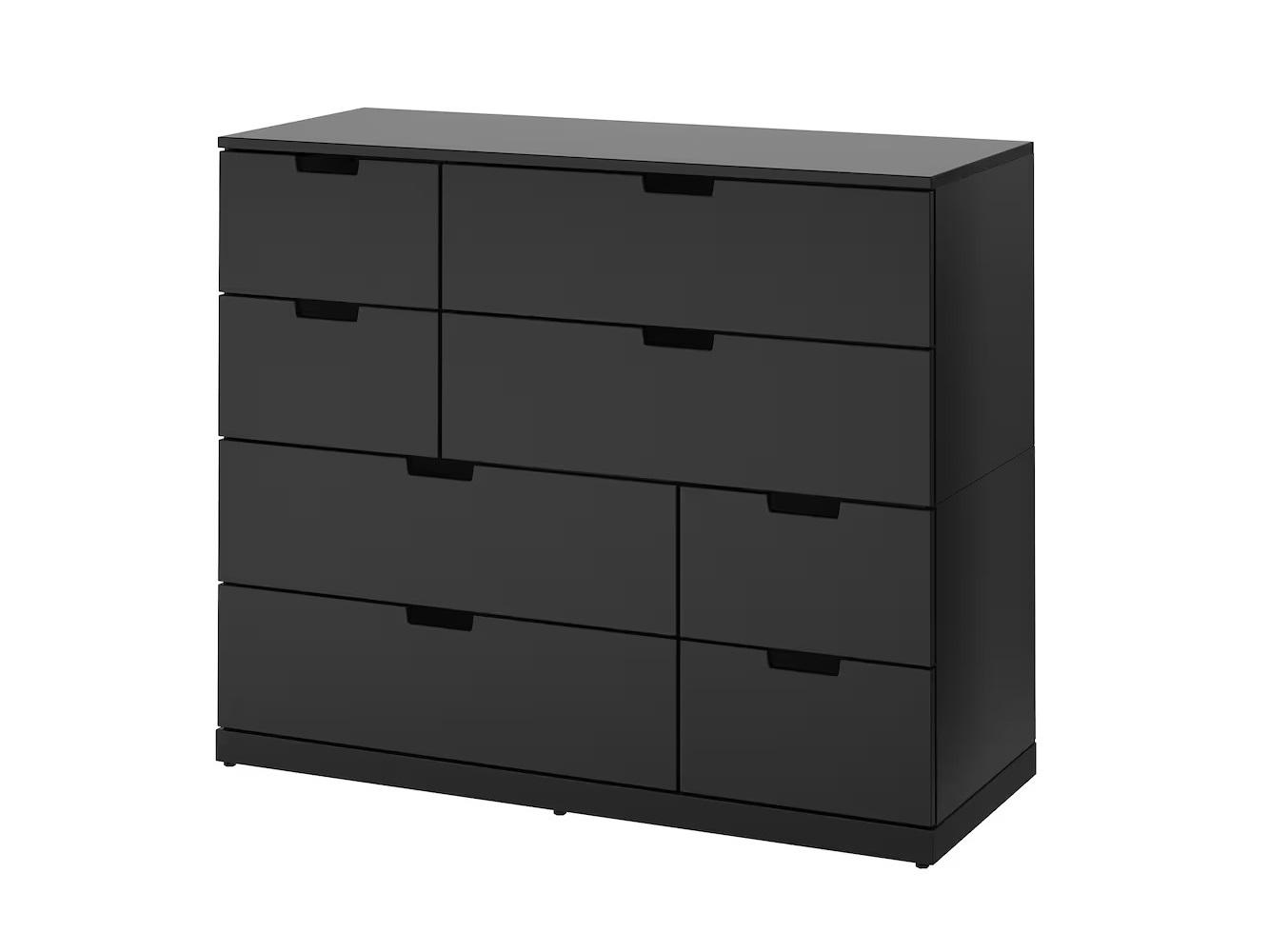 Комод Нордли 29 black ИКЕА (IKEA) изображение товара