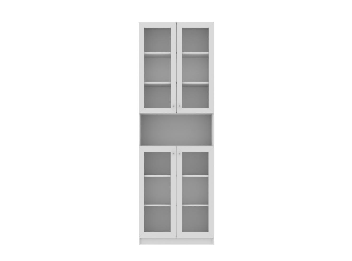 Изображение товара Книжный шкаф Билли 71 white ИКЕА (IKEA), 80x30x237 см на сайте adeta.ru