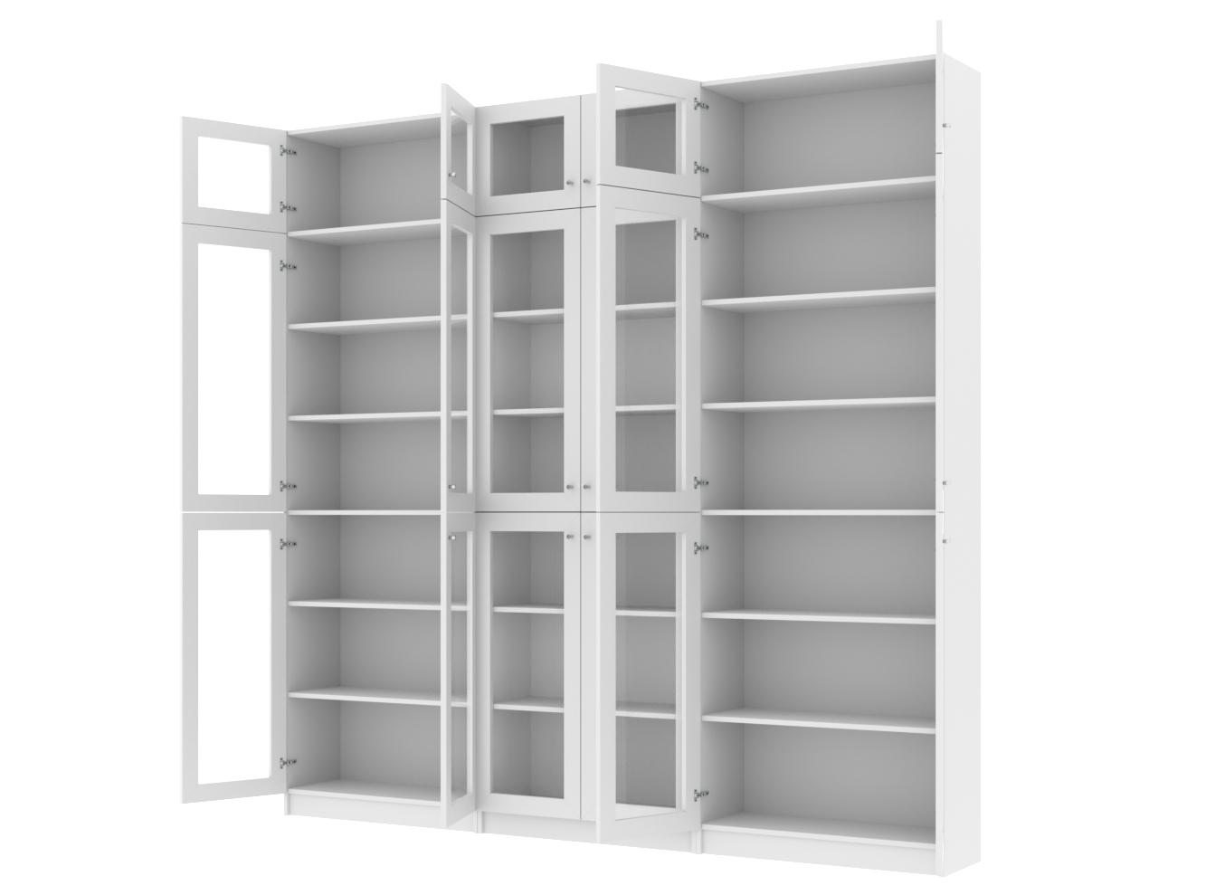 Изображение товара Книжный шкаф Билли 377 white ИКЕА (IKEA), 240x30x237 см на сайте adeta.ru