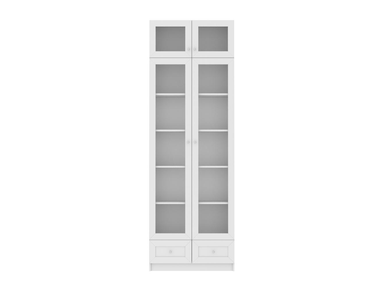 Изображение товара Книжный шкаф Билли 323 white ИКЕА (IKEA), 80x30x237 см на сайте adeta.ru