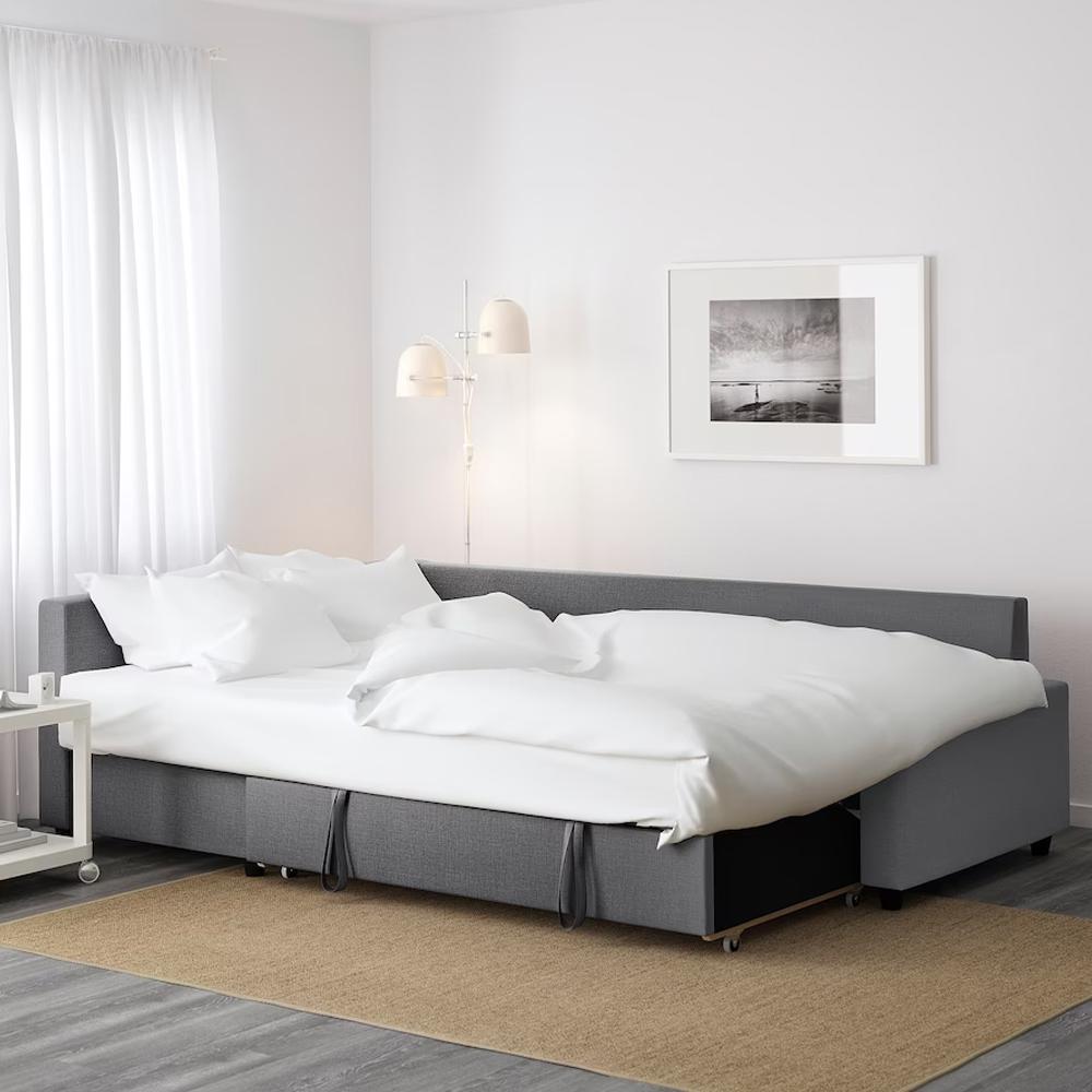 Угловой диван Фрихетэн gray ИКЕА (IKEA)  изображение товара